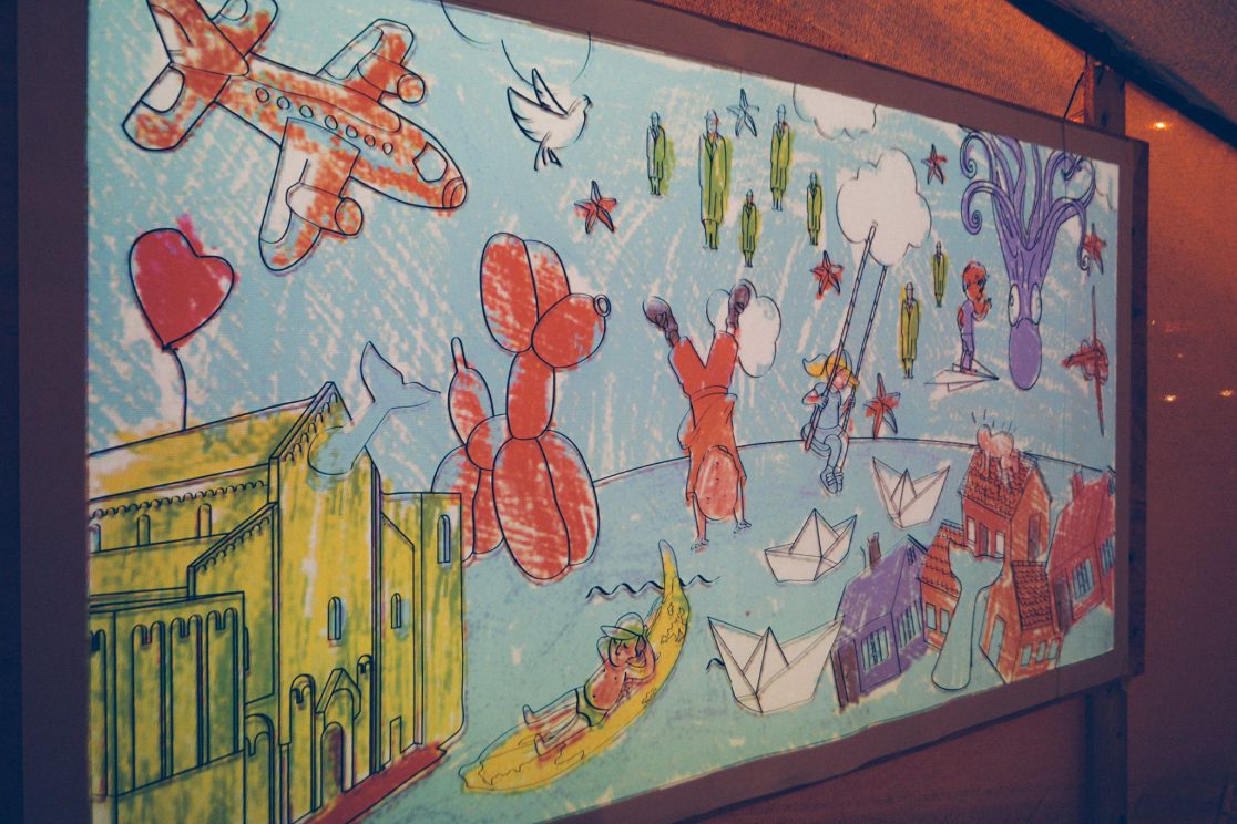 Città visibile - videomapping for kids
